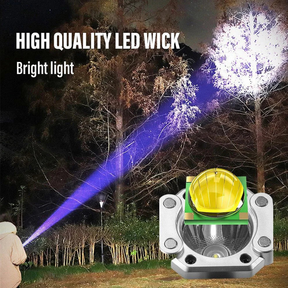 Work Light Flashlight Torchlight with Hammer