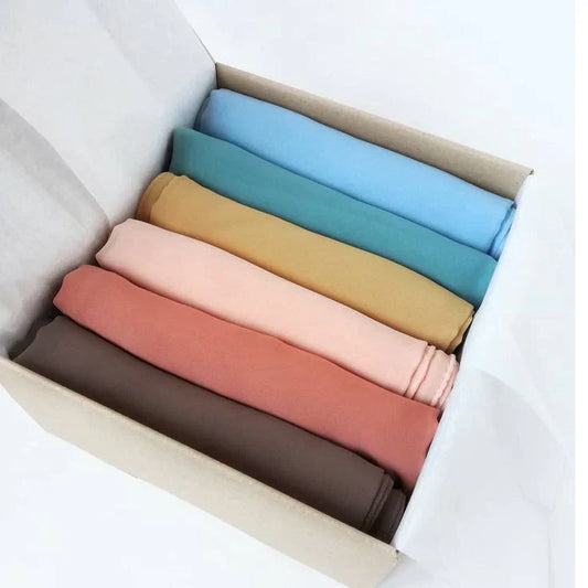 Make Your Bundle Of 6 Hijabs - Classy Pk