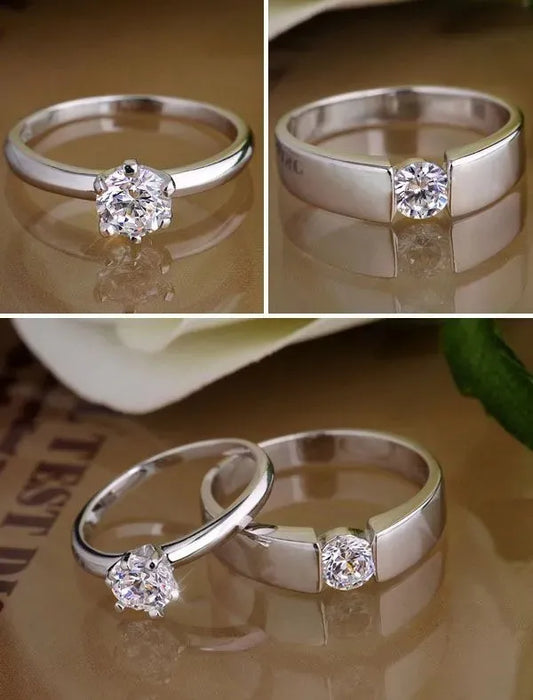 Minimalist Ring Duo – A Stylish Set to Share - Classy Pk